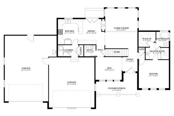 Closed floorplan layout - floorplan layout types